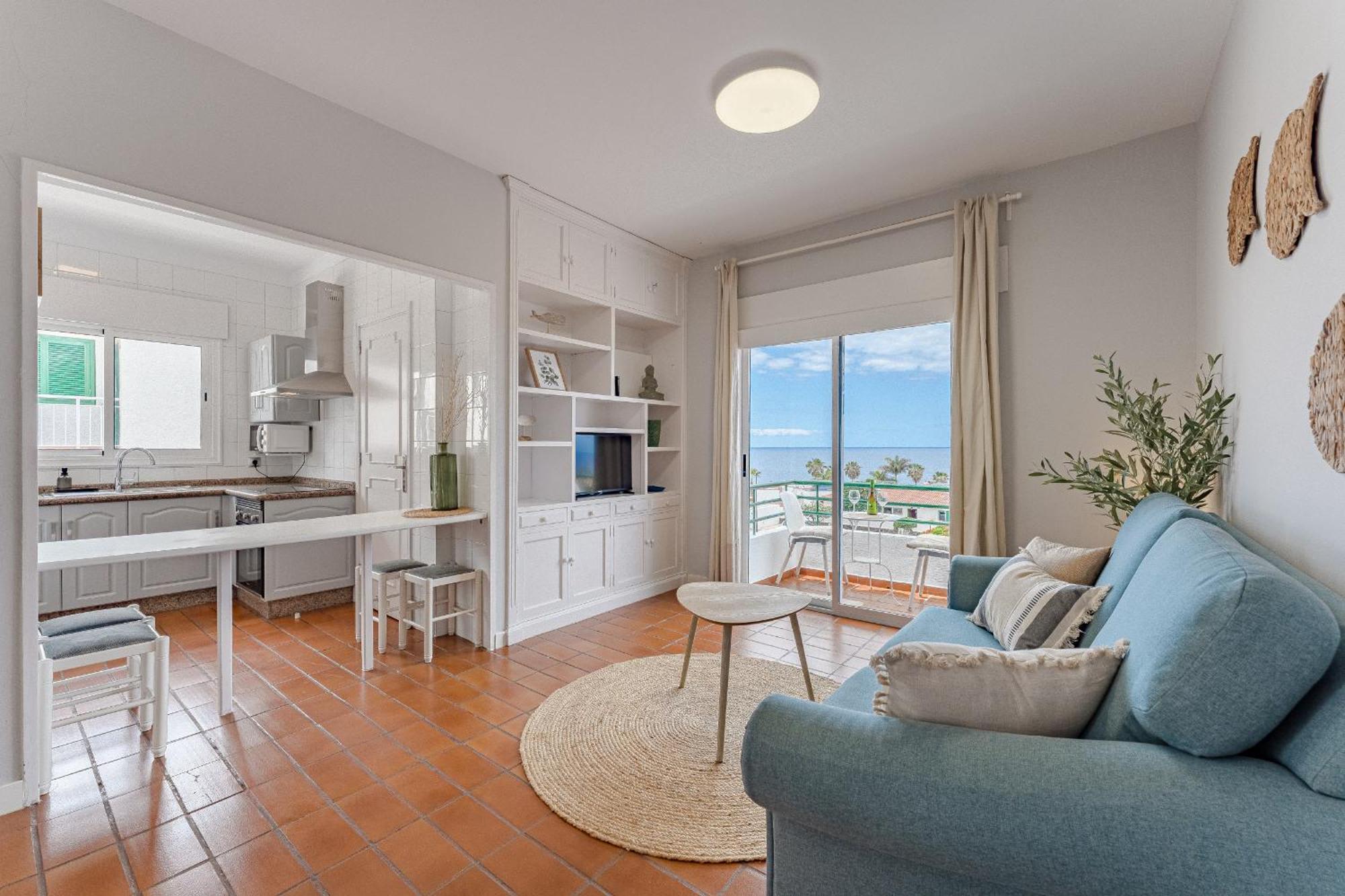 2Bdr Ocean View & Large Private Terrace In Puerto De Santiago Apartment Puerto de Santiago  Exterior photo